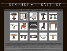 Tablet Screenshot of johnnicholasbespokefurniture.co.uk